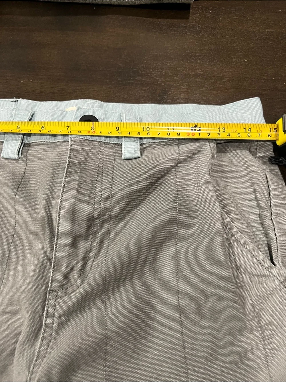 Caterpillar Reclaimed Men's Canvas Work Pants Gray Size 30 Construction